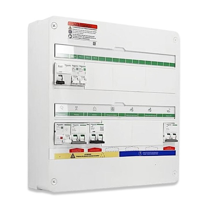 Schneider - Resi9 Energy Center - Coffret PV mono 3 kWc - micro-onduleur/onduleur central - 36 mod - 2 rangées -Réf: R9HPV218A13
