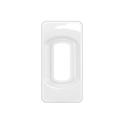 Legrand Céliane -Plaque de finition Céliane Blanc Emaillé - 1 module - Réf : CP0013