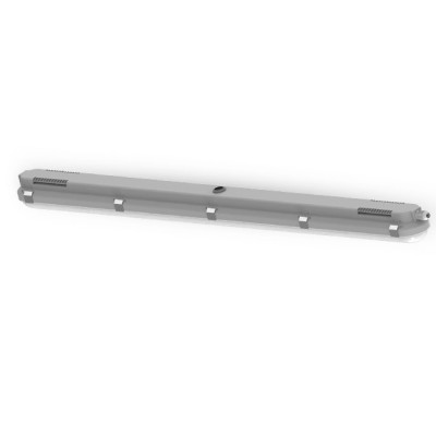 Miidex Lighting - Boitier étanche LED intégrées - Traversant - 4000°k - 30W - IP65 - 1200mm - Réf : 75810