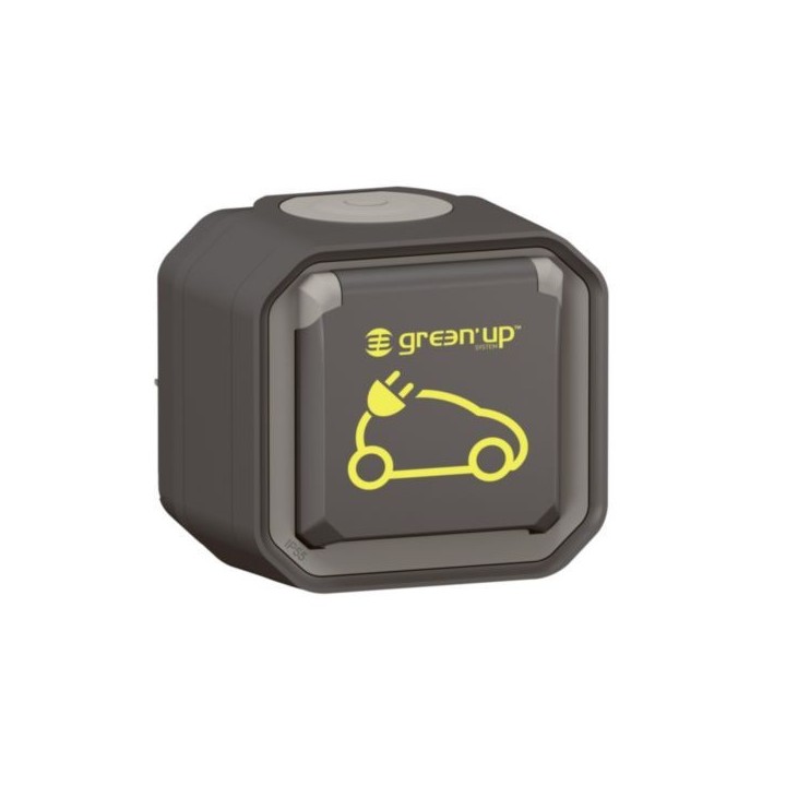 Legrand - Kit recharge pour véhicule électrique + Compteur énergie WIFI + Prise Green'up Access - Réf : 069785L-04-Précablé
