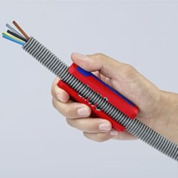 KNIPEX TwistCut - Coupe-tubes pour gaines électriques - Réf : 902202SB