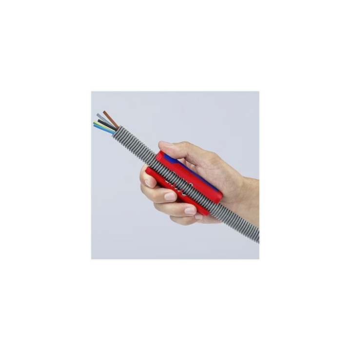KNIPEX TwistCut - Coupe-tubes pour gaines électriques - Réf : 902202SB