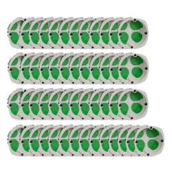 Schneider electric - 50 Boîtes d'encastrement - Multifix air - 1 poste - Ø67 - prof. 40 mm - Réf : IMT35001(50)1