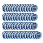 Eur'Ohm - 50 Boîtes d'encastrement - XL AIR'métic - 1 poste - prof. 40 mm - Réf : 52061(50)1