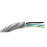 Preflex - Gaine électrique ICTA préfilée 3G2,5 mm² - N/B/VJ - Ø20 mm - Couronne de 100m - Réf : PFG20E32502