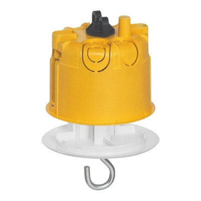 Legrand - Kit Boîte luminaire Batibox - cloison sèche - pour point de centre + douille et fiche DCL - Réf : 089334