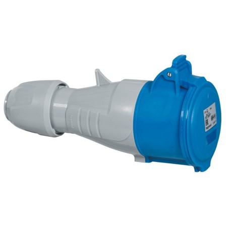 Legrand - Prise mobile P17 IP44 16A - 200V~ à 250V~ - 2P+T - Réf : 0555104