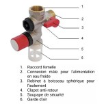 Comap - Groupe de sécurité laiton 20x27 mm - Réf : 114344