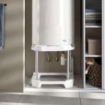 Atlantic - Trépied chauffe-eau mural 50 à 200 L - Hauteur ajustable - Compatible chauffe-eaux Atlantic - Réf : 009243