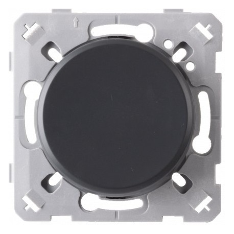 Ohmtec - EPURE - Interrupteur va et vient Anthracite - Réf : 480700O