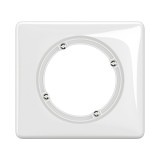Legrand Céliane - Plaque de finition 1 poste Collection Technique finition blanc IP44 - Réf : CP2701