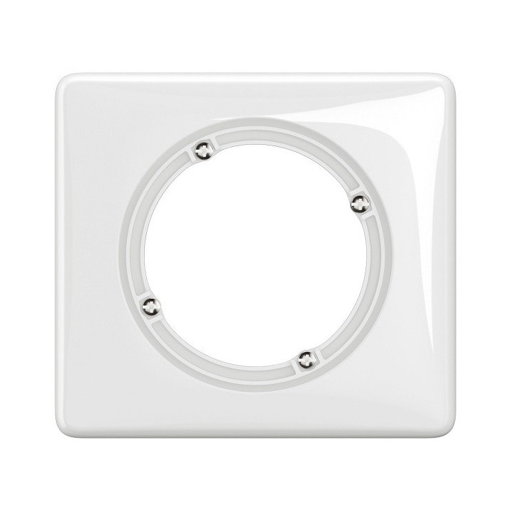 Legrand Céliane - Plaque de finition 1 poste Collection Technique finition blanc IP44 - Réf : CP2701