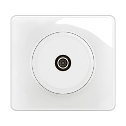 Legrand Céliane - Prise TV simple mâle - Blanc - Complet - Réf : CG0382