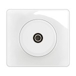 Legrand Céliane - Prise TV simple mâle - Blanc - Complet - Réf : CG0382