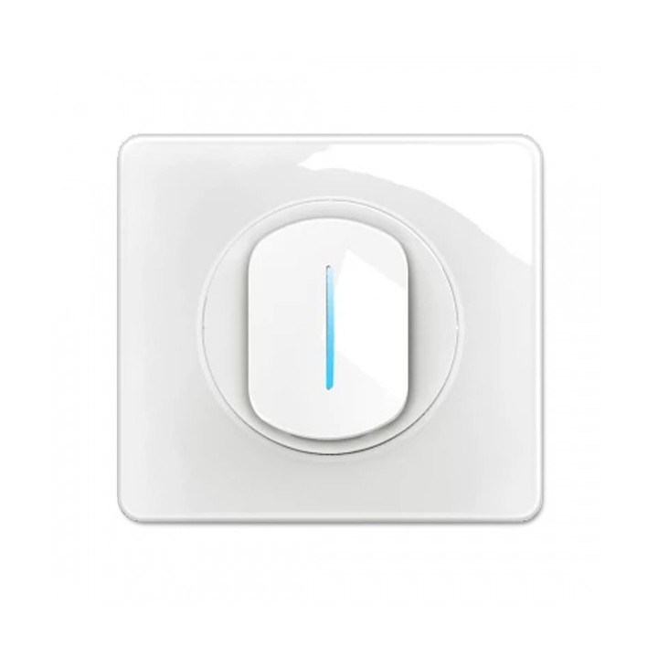 Legrand Céliane - Interrupteur ou va-et-vient complet avec voyant témoin - 1 poste - Blanc - Réf : CX7001-P
