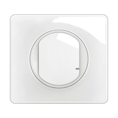 Legrand Céliane - Variateur 2 fils sans Neutre toutes lampes dimmables - Blanc complet - Réf : CG0060