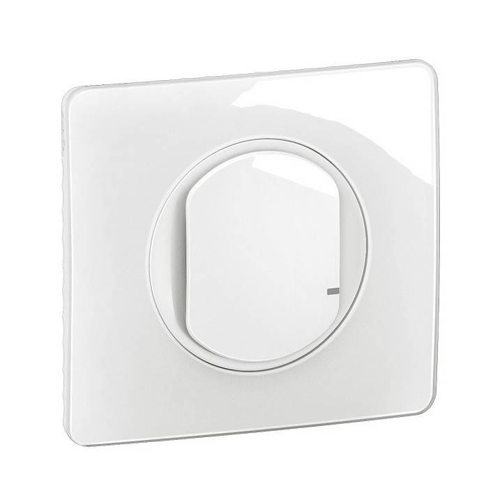 Legrand Céliane - Variateur 2 fils sans Neutre toutes lampes dimmables - Blanc complet - Réf : CB0060-P