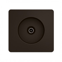 Legrand Céliane - Prise TV simple mâle - Noir - Complet - Réf : CN0382