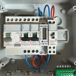 Legrand - Kit recharge pour véhicule électrique + Compteur énergie + Contacteur + Prise Mureva Styl - Réf : 36011-03-Précablé