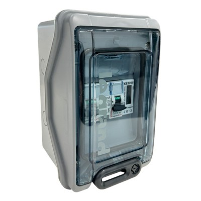 Legrand - Coffret précâblé pour recharge véhicule électrique avec compteur énergie 45A - Réf : 001904-02-Précablé