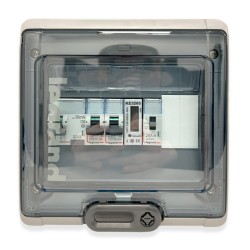 Legrand - Kit recharge pour véhicule électrique avec Compteur énergie 45A + Contacteur 25A - Réf : 001908-01-Précablé