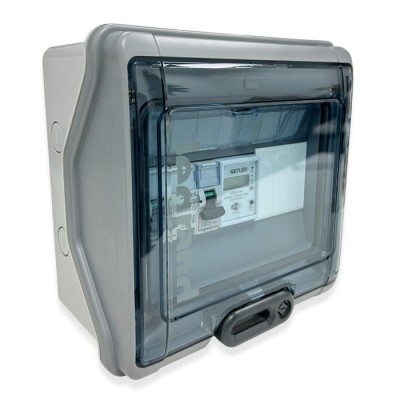 Legrand - Coffret précâblé pour recharge véhicule électrique avec compteur d'énergie WIFI 60A - Réf : 001908-02-Précablé