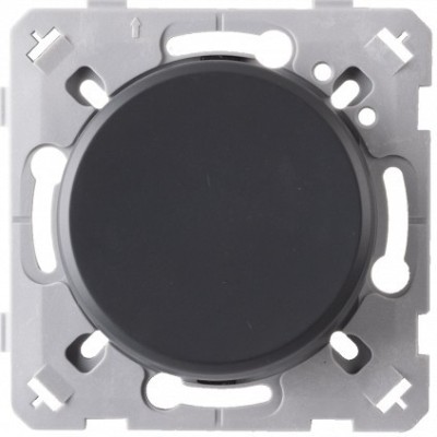 Ohmtec - EPURE - Interrupteur va et vient Anthracite - Réf : 480700O