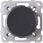 Ohmtec - EPURE - Interrupteur va et vient Anthracite - Réf : 480700O