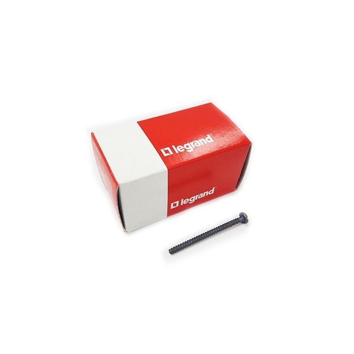 Legrand -  Boite de 20 Vis longues pour toutes boîtes Batibox - Ø3 mm - Long. 40 mm - Réf : 080197-P