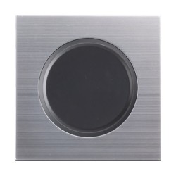 Ohmtec - EPURE - Interrupteur va et vient complet Anthracite - Réf : 480700O-P03