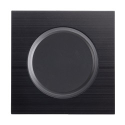 Ohmtec - EPURE - Interrupteur va et vient complet Anthracite - Réf : 480700O-P02