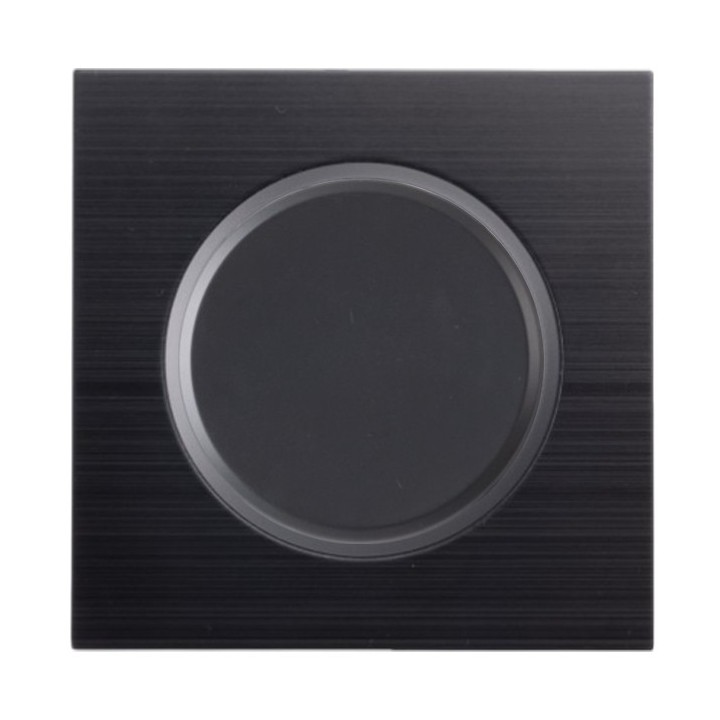 Ohmtec - EPURE - Interrupteur va et vient complet Anthracite - Réf : 480700O-P02