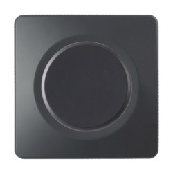 Ohmtec - EPURE - Interrupteur va et vient Anthracite - Réf : 480700O-P