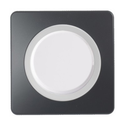Ohmtec - EPURE - Interrupteur complet va et vient blanc - Réf : 480400O-P01