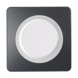 Ohmtec - EPURE - Interrupteur complet va et vient blanc - Réf : 480400O-P01