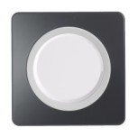 Ohmtec - EPURE - Interrupteur complet va et vient blanc - Réf : 480400O-P01