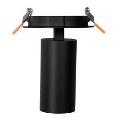 Miidex Lighting - Kit Spot LED encastré noir IRC90 30W 4000K - Réf : 100221-P