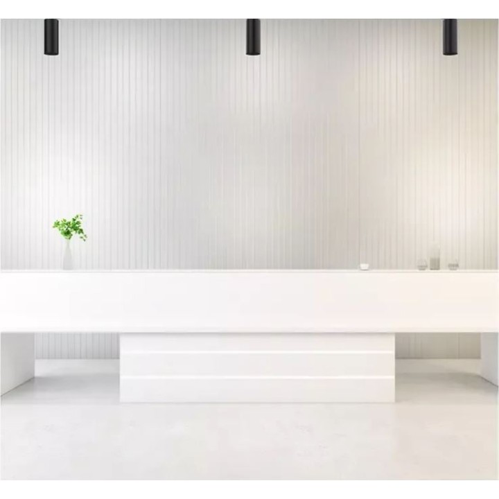 Miidex Lighting - Kit Spot LED encastré noir IRC90 30W 4000K - Réf : 100221-P