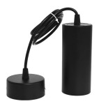 Miidex Lighting - Kit Spot LED suspendu noir IRC90 30W 4000K - Réf : 100223-P