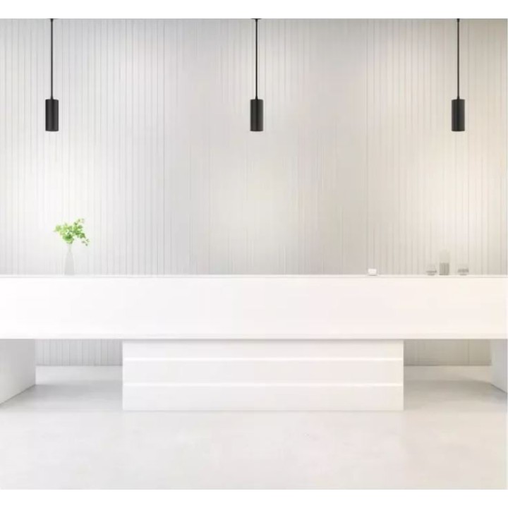 Miidex Lighting - Kit Spot LED suspendu noir IRC90 30W 4000K - Réf : 100223-P