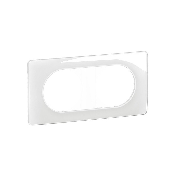 Legrand Céliane - Plaque de finition Blanc Emaillé - 4/5 modules - Réf : CP0008