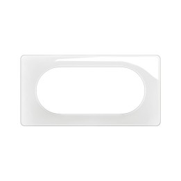 Legrand Céliane - Plaque de finition Blanc Emaillé - 4/5 modules - Réf : CP0008