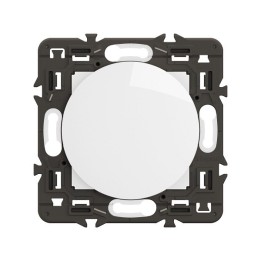 Legrand Céliane - Obturateur pour rénovation interrupteurs et prises - Blanc avec support à équiper d'une plaque - Réf : CX0210