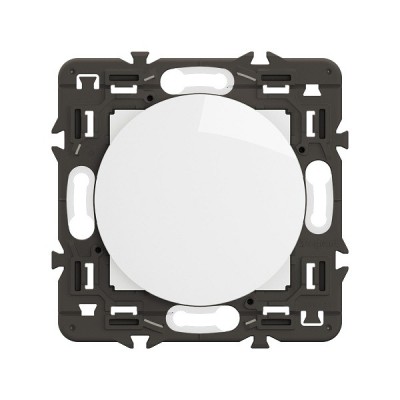 Legrand Céliane - Obturateur pour rénovation interrupteurs et prises - Blanc avec support à équiper d'une plaque - Réf : CX0210