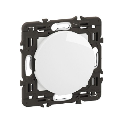 Legrand Céliane - Obturateur pour rénovation interrupteur et prise - Blanc avec support à équiper d'une plaque - Réf : CB0210-SP