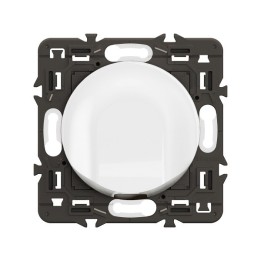 Legrand Céliane - Sortie de câble - Blanc avec support - à équiper d'une plaque- Réf : CX0181
