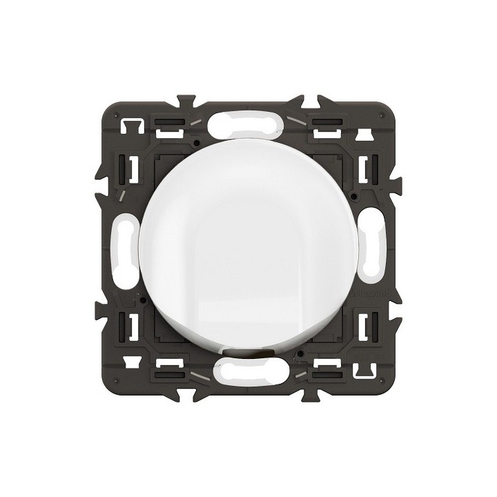 Legrand Céliane - Sortie de câble - Blanc avec support - à équiper d'une plaque- Réf : CX0181