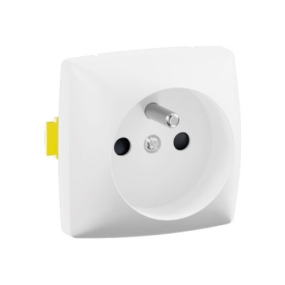 Legrand - Prise de courant avec terre pose saillie 16A 250V - Composable - Réf : 086127L