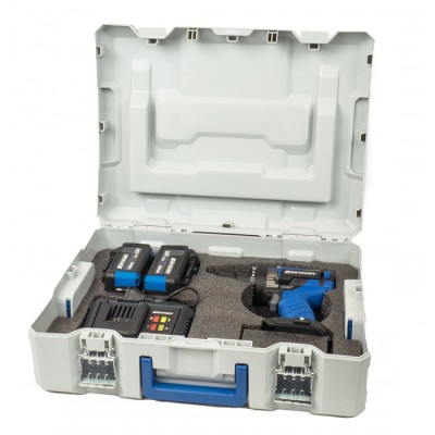 Korman - Pack Perceuse visseuse à percussion avec 2 batteries 5Ah + 1 chargeur - Réf : 2340