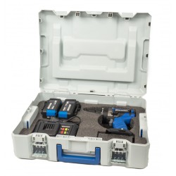 Korman - Pack Perceuse visseuse à percussion avec 2 batteries 5Ah + 1 chargeur - Réf : 2340